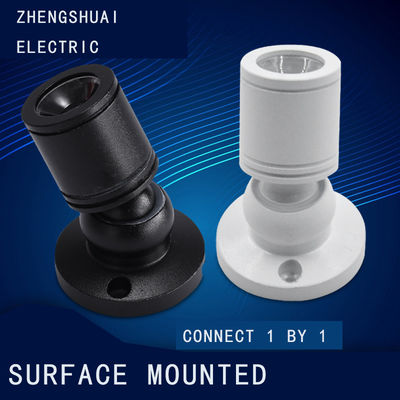 ZS-1001 आधुनिक एल्यूमीनियम 3W IP44 एलईडी मिनी स्पॉट लाइट 3000K/4000K/6000K 80CRI के साथ