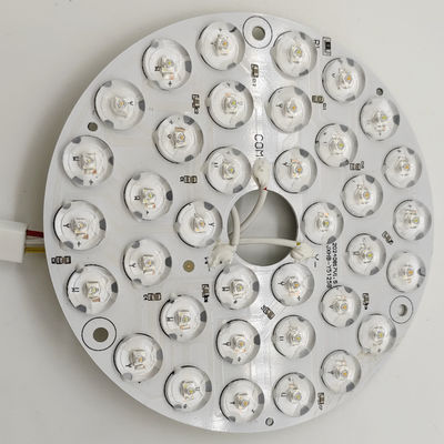 उच्च ल्यूमेन 230V 15W 110MM 36V 3CCT स्पेयर पार्ट सीलिंग फैन पीसीबी बोर्ड ड्राइवर कम एलईडी मॉड्यूल मंद और रंग समायोजन