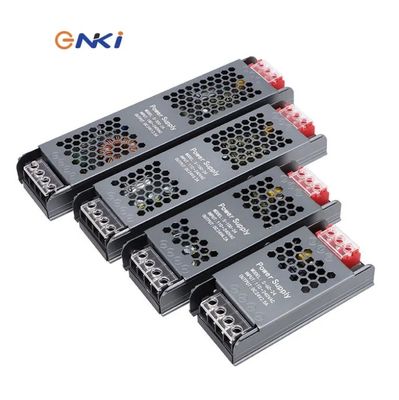 अल्ट्रा पतली और पतली बिजली की आपूर्ति 12V/24V 60W 100W 150W एलईडी ड्राइवर स्विचिंग बिजली की आपूर्ति एलईडी पट्टी प्रकाश टिन बॉक्स के लिए