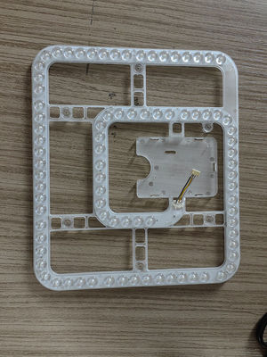 प्रकाश व्यवस्था SMD एलईडी पीसीबी मॉड्यूल 120V 3/5CCT प्रतिस्थापन गोल लेंस एलईडी प्रकाश मॉड्यूल छत पैनल के लिए