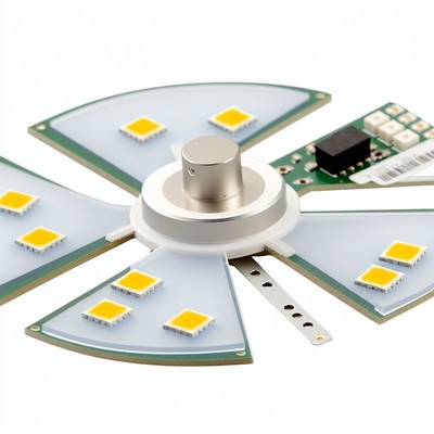 2835SMD LED छत पंखा लाइट प्रतिस्थापन - 3000K एल्यूमिनियम पीसीबी ऊर्जा स्टार प्रमाणित