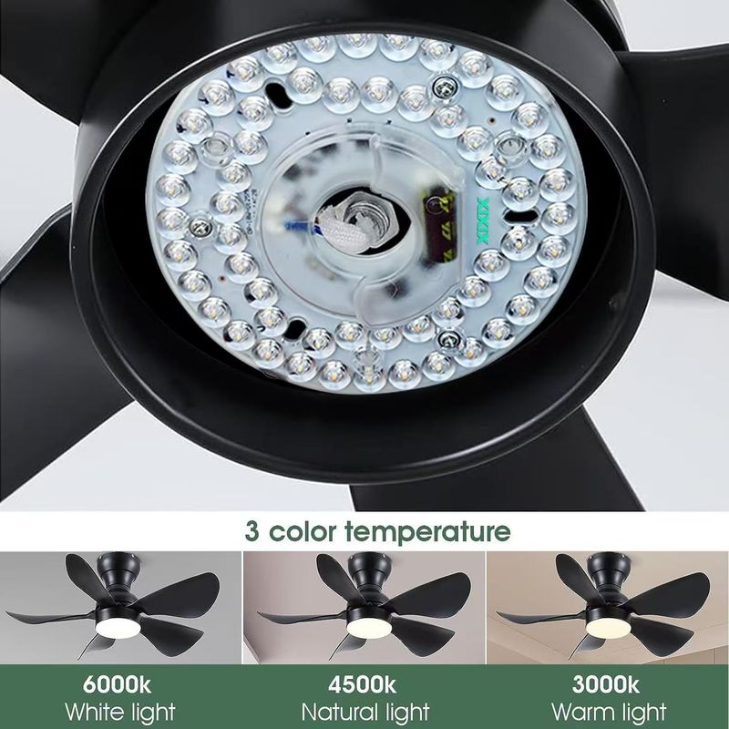 Dia125mm Round Pcb Board 4.9'' LED Retrofit Light Kit 22W रंग 3000K/4500K/6000K CRI90 के लिए छत प्रशंसक प्रकाश प्रतिस्थापन पैनल पीसीबी,सप्लाई लाइट एलईडी Retrofit Kit,120V 2200LM,
