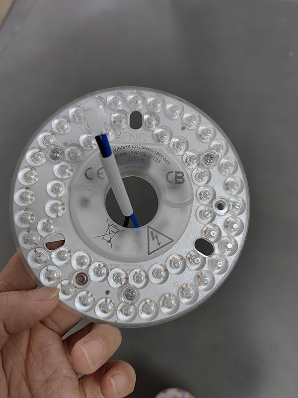 एलईडी छत प्रशंसक प्रकाश प्रतिस्थापनः नए उत्पादः dia125mm एकल रंग 2700K, CE ROHS ERP प्रमाणन अनुमोदित